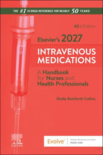 Cover of Elsevier’s 2027 Intravenous Medications