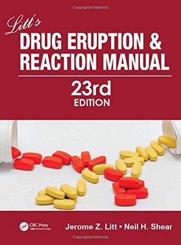 Cover of Litt's Drug Eruption and Reaction Manual, 23rd Edition