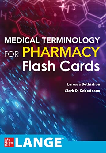 Cover of Medical Terminology for Pharmacy Flash Cards