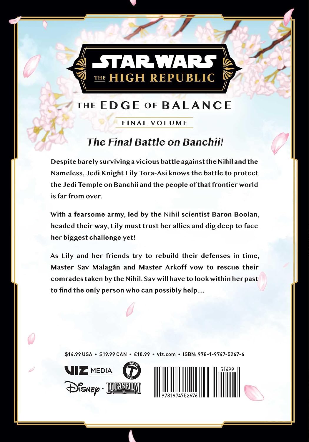 STAR WARS HIGH REPUBLIC EDGE OF BALANCE 04: The High Republic: The Edge of Balance, Vol. 4