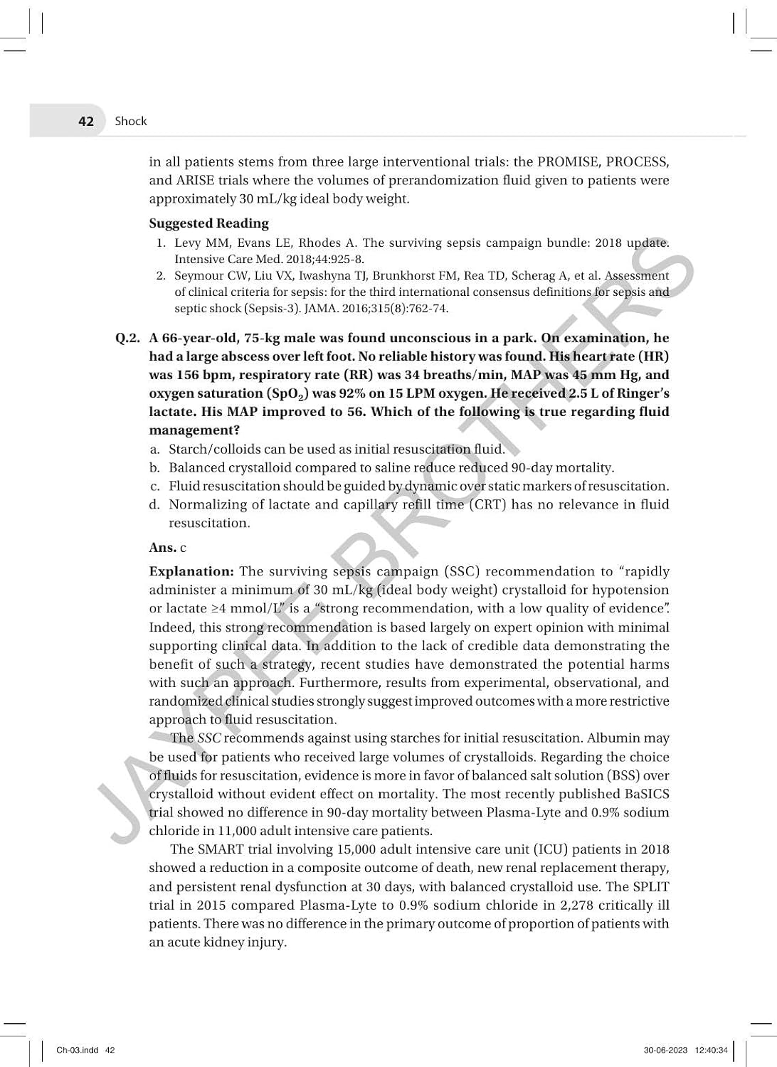 Critical Care MCQs: Problem-based Learning