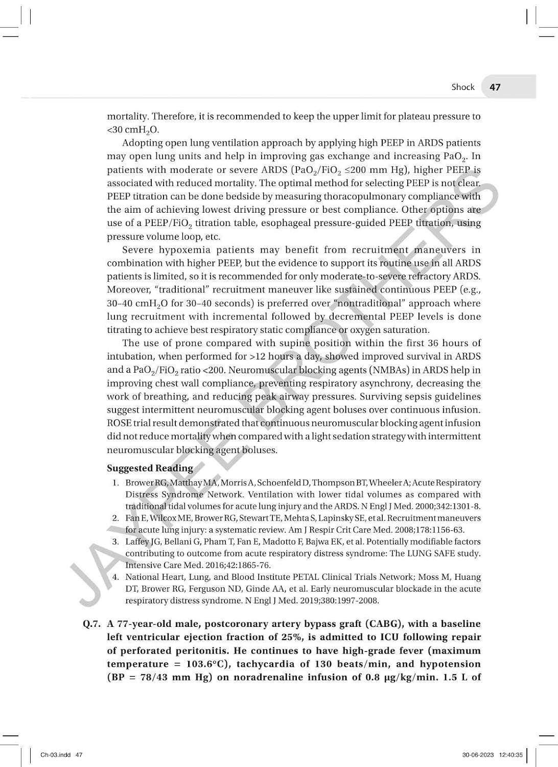 Critical Care MCQs: Problem-based Learning