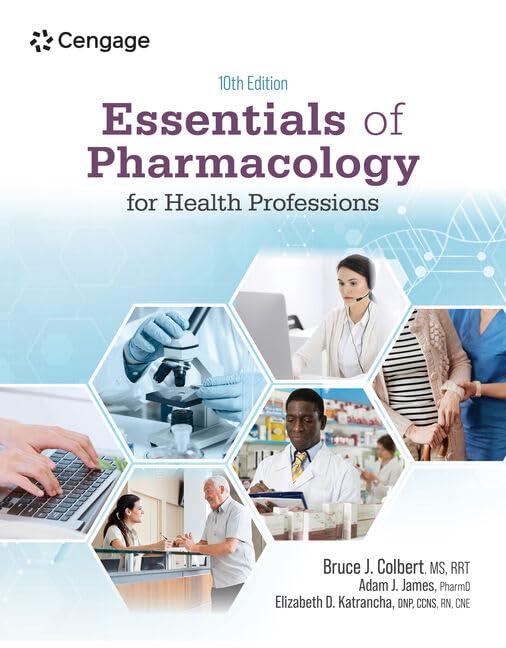 Cover of Essentials of Pharmacology for Health Professions