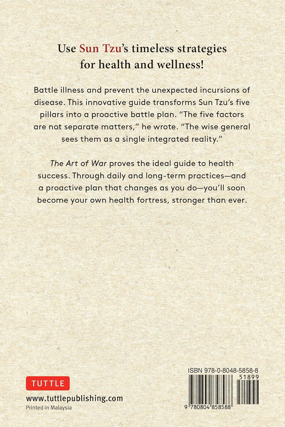 Sun Tzu: The Art of War for Health & Longevity: The Warrior's Way to Wellness