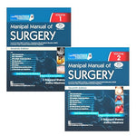 Cover of Manipal Manual Of Surgery 7Ed 2 Vol Set (Pb 2025) (Cbme Edition)