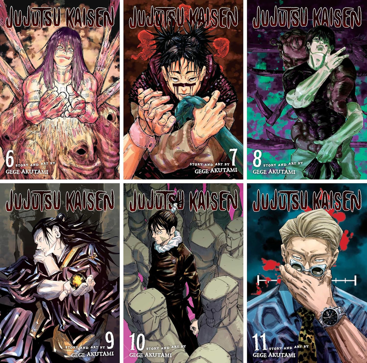 Jujutsu Kaisen Complete Collection Manga Series Set (34 Books)