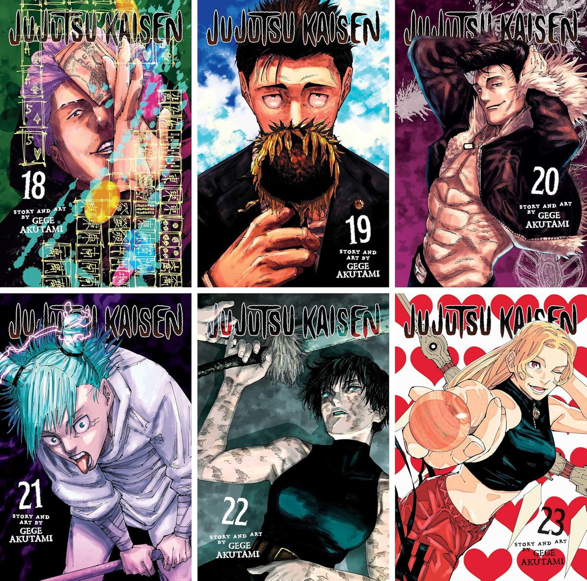 Jujutsu Kaisen Complete Collection Manga Series Set (34 Books)