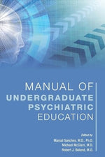 Cover of Manual of Undergraduate Psychiatric Education