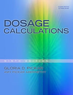 Cover of Dosage Calculations, 9th edition