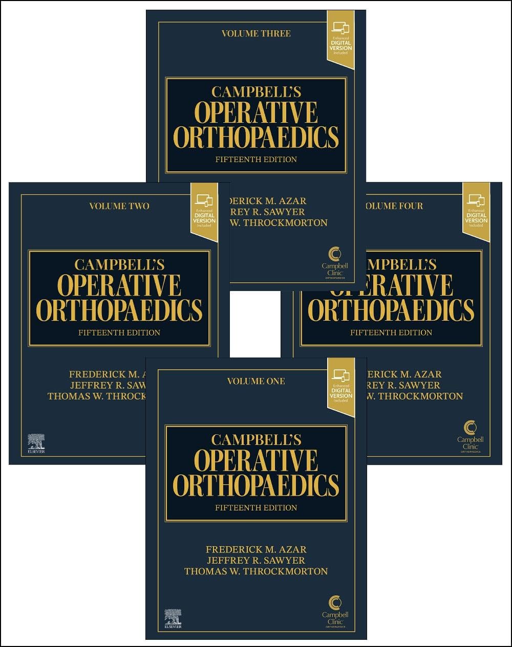 Campbell's Operative Orthopaedics, 4-Volume Set