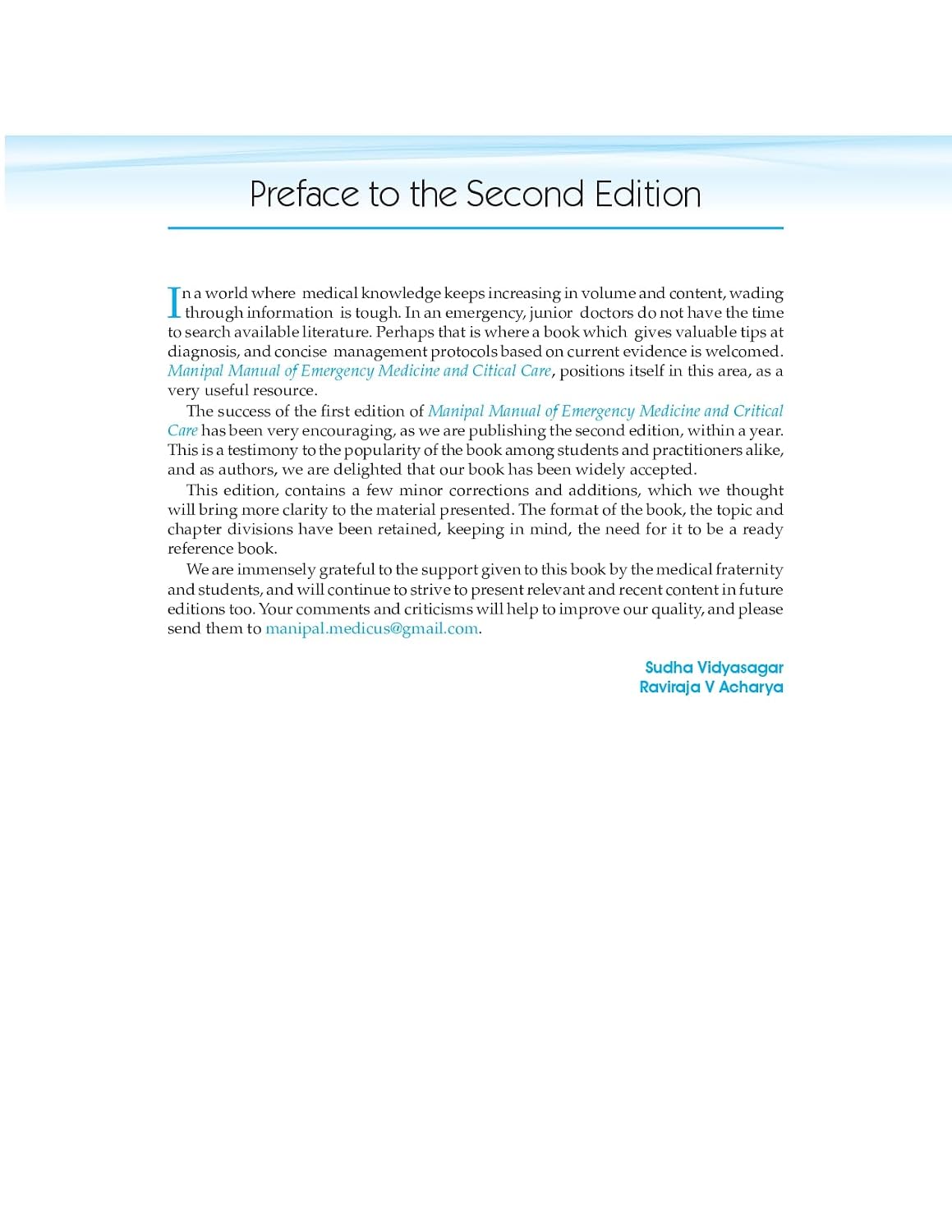Manipal Manual Of Emergency Medicine And Critical Care 2Ed (Pb 2025)
