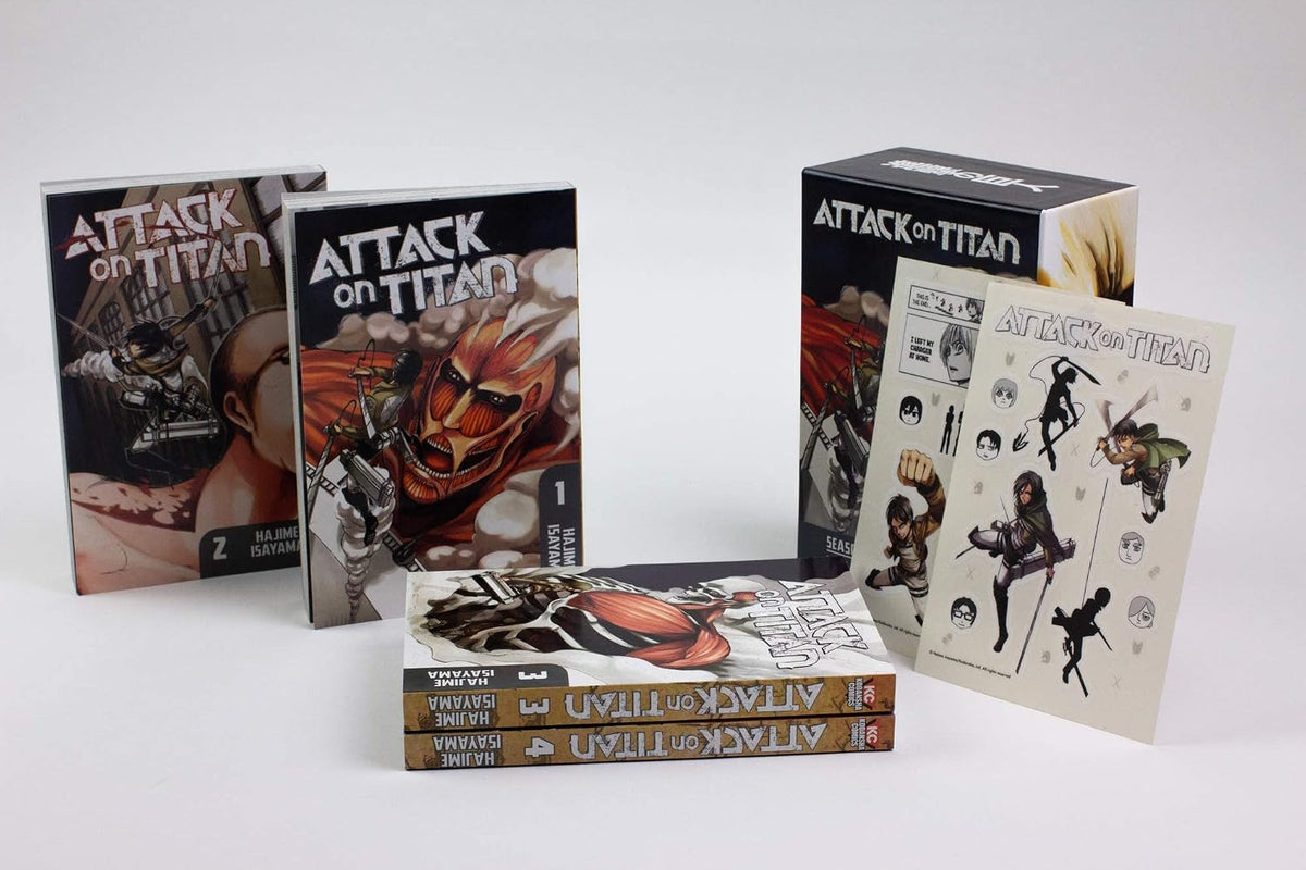 Attack on Titan Season 1 Part 1 Manga Box Set (Attack on Titan Manga Box Sets)