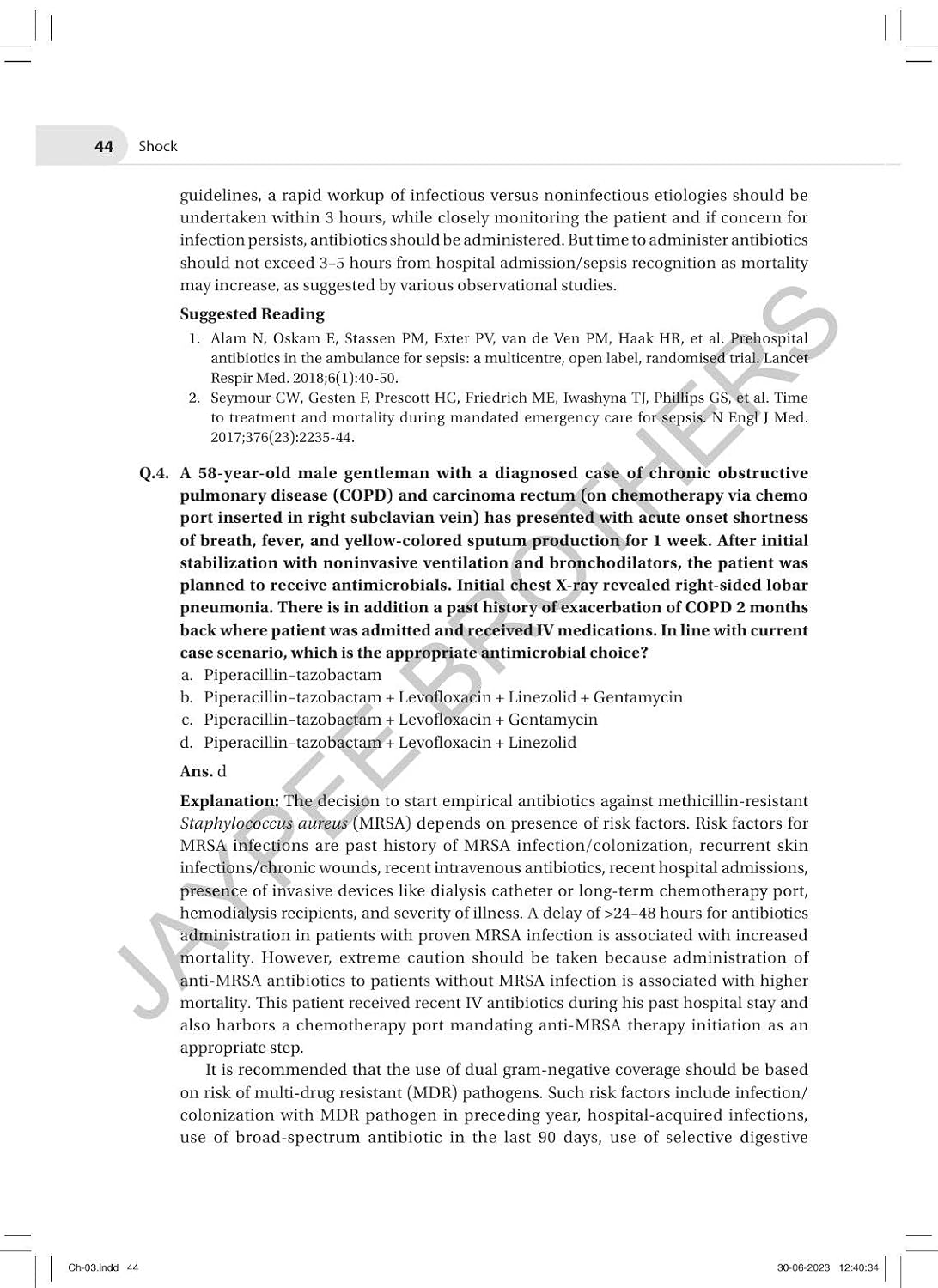 Critical Care MCQs: Problem-based Learning