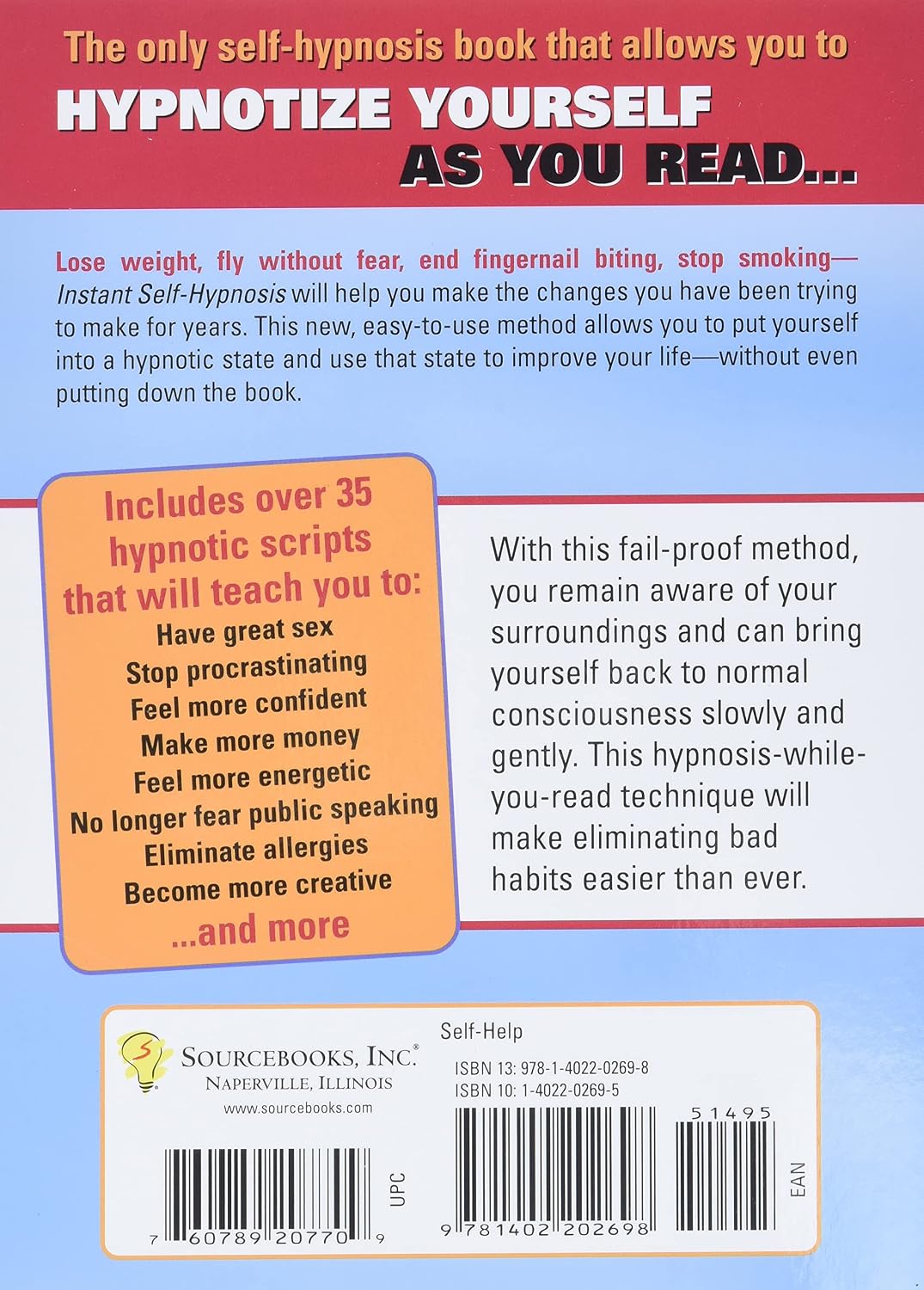 Instant Self-Hypnosis: Rewire Your Mind with Eyes-Open Hypnosis