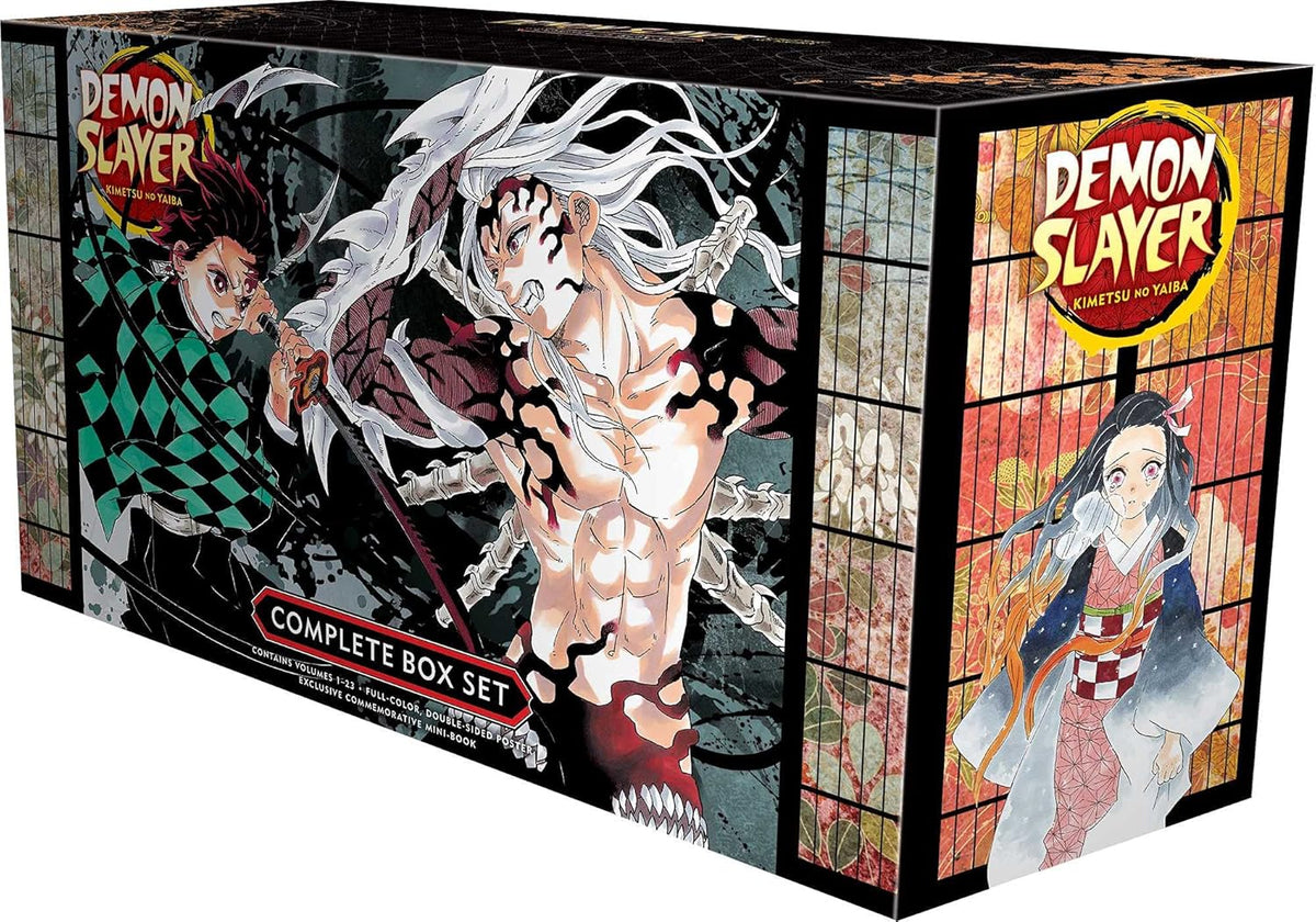 Demon Slayer: Kimetsu no Yaiba Complete Box Set: Includes volumes 1-23 with premium