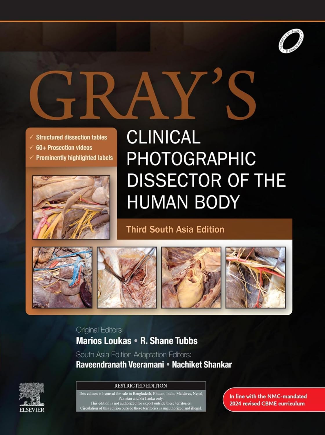 Gray's Clinical Photographic Dissector of the Human Body, 3rd South Asia Edition - E-Book