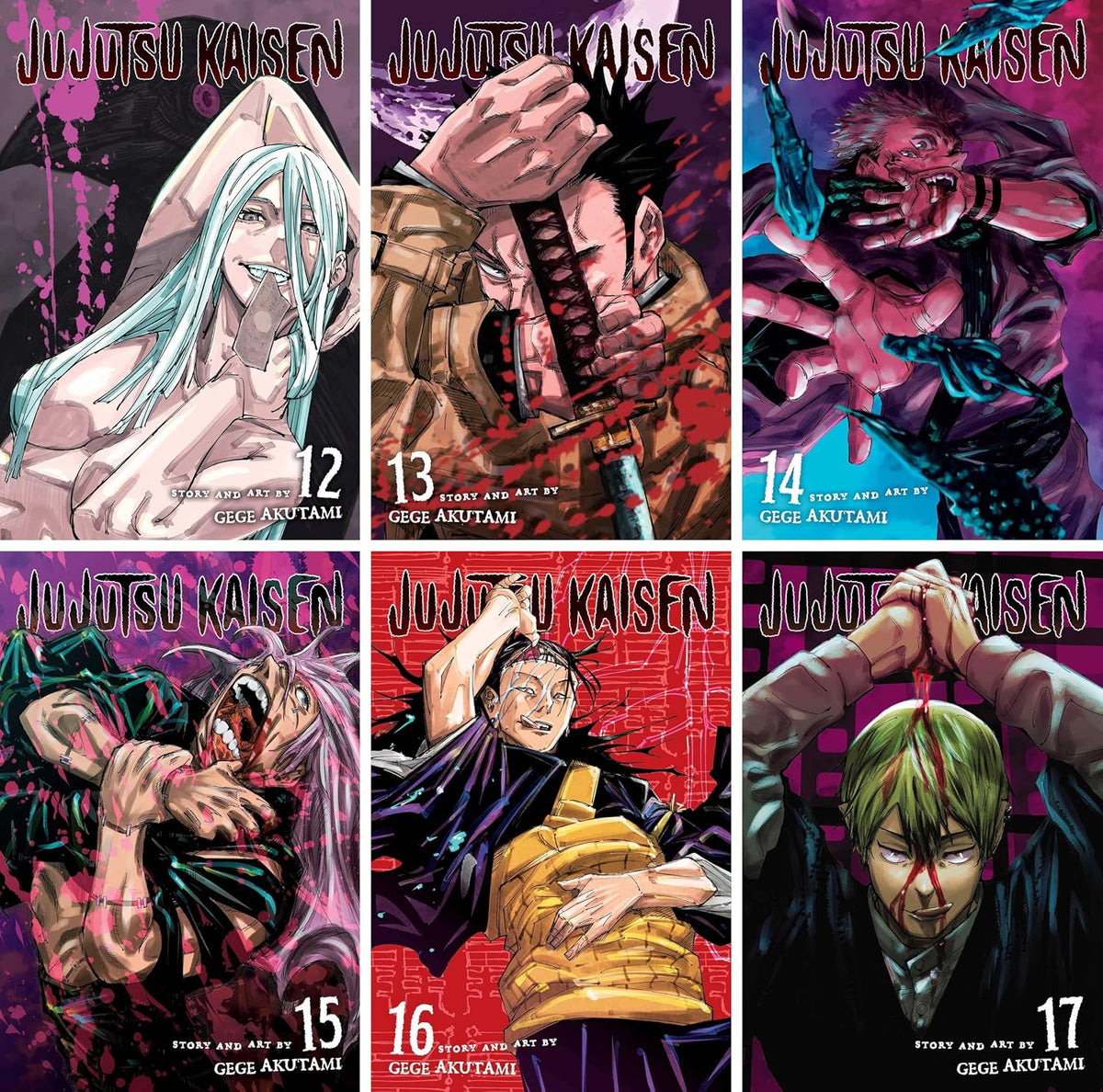 Jujutsu Kaisen Complete Collection Manga Series Set (34 Books)