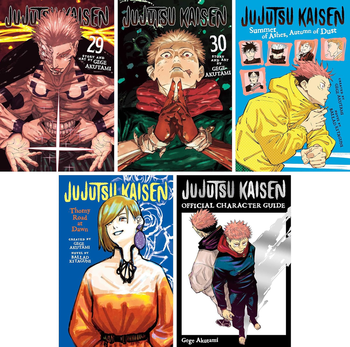 Jujutsu Kaisen Complete Collection Manga Series Set (34 Books)