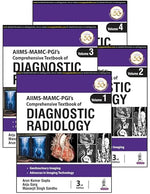 Cover of AIIMS MAMC PGIs Comprehensive Textbook of Diagnostic Radiology (4 Volumes)