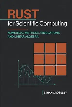 Cover of Rust for Scientific Computing